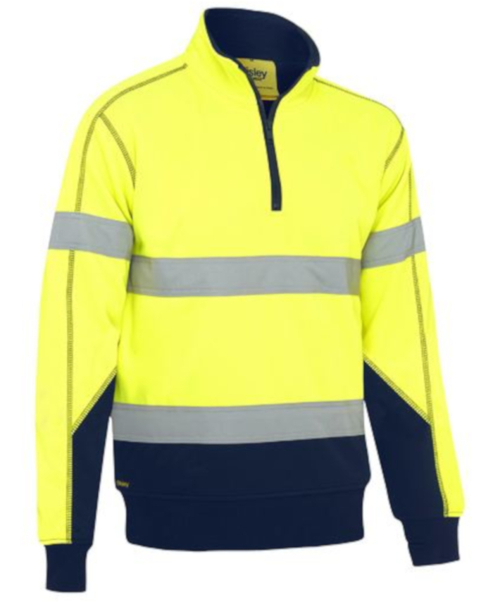 VTC Taped Hi Vis 1/4 Zip Fleece Pullover