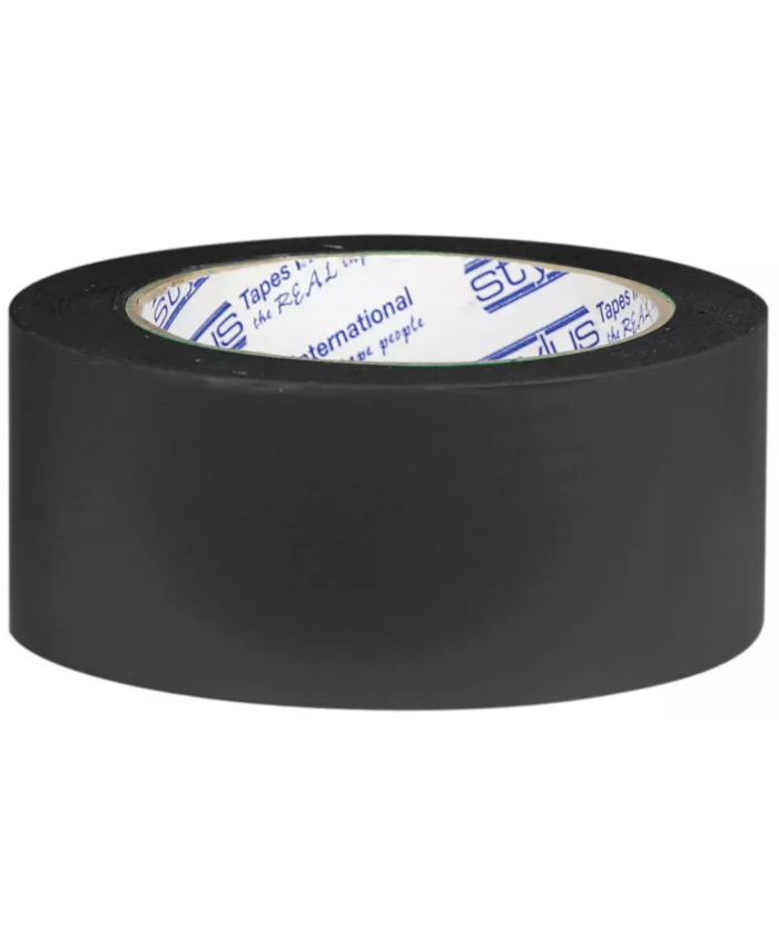 50mm x 30m - Heavy Duty Permastripe Aisle Marking - Black - Uniform ...