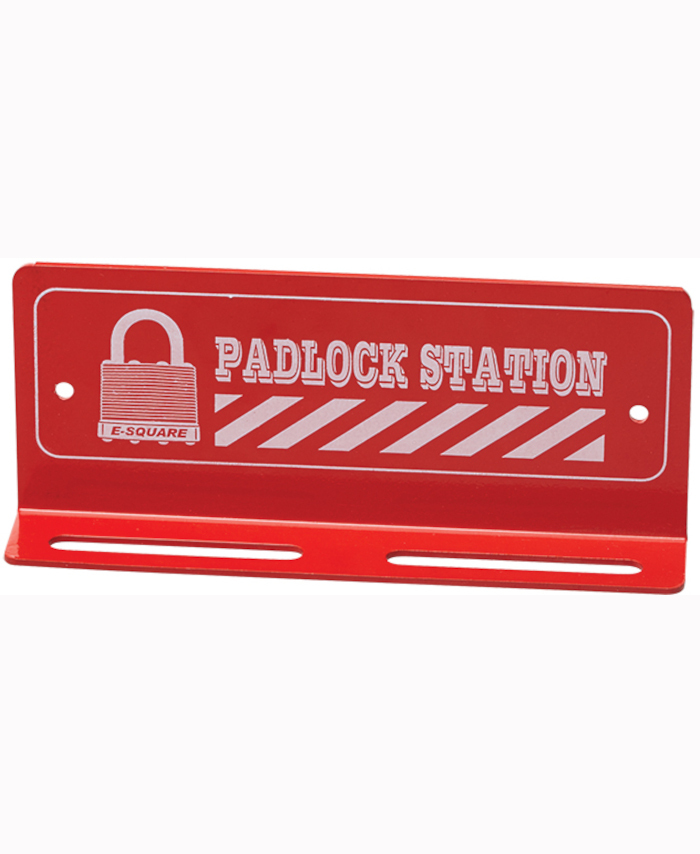 Wall Mounted Mini Padlock Station - 12 Locks - Uniform Safety Signs