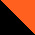 Black / Fluro Orange