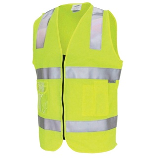 WORKWEAR, SAFETY & CORPORATE CLOTHING SPECIALISTS Day/Night Side Panel Safety Vests