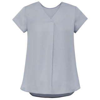 WORKWEAR, SAFETY & CORPORATE CLOTHING SPECIALISTS Boulevard - Kayla V-Neck Pleat Blouse
