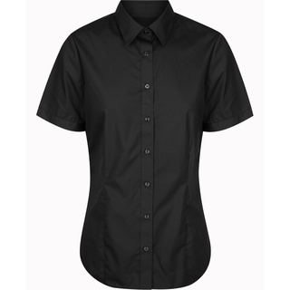 WORKWEAR, SAFETY & CORPORATE CLOTHING SPECIALISTS NICHOLSON - WOMEN'S SHORT SLEEVE PREMIUM POPLIN SHIRT