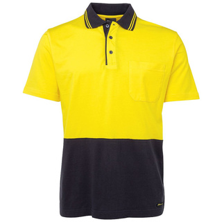 WORKWEAR, SAFETY & CORPORATE CLOTHING SPECIALISTS JB's HI VIS S/S COTTON POLO