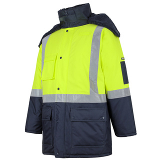 WORKWEAR, SAFETY & CORPORATE CLOTHING SPECIALISTS JB's HV (D+N) FREEZER JACKET