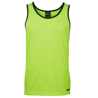 WORKWEAR, SAFETY & CORPORATE CLOTHING SPECIALISTS JB's HI VIS 4602.1 CONTRAST SINGLET