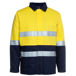 WORKWEAR, SAFETY & CORPORATE CLOTHING SPECIALISTS JB's HV (D+N) COTTON JACKET