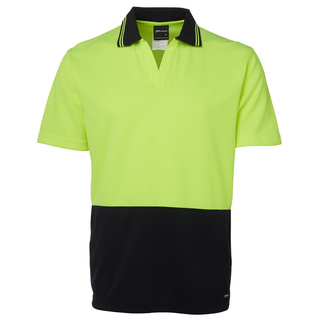 WORKWEAR, SAFETY & CORPORATE CLOTHING SPECIALISTS JB's HV 4602.1 S/S NON BUTTON POLO