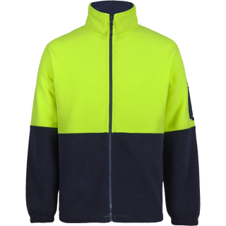 WORKWEAR, SAFETY & CORPORATE CLOTHING SPECIALISTS JB's HV FULL ZIP POLAR FLEECE