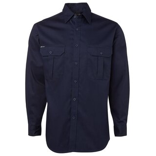 WORKWEAR, SAFETY & CORPORATE CLOTHING SPECIALISTS JB's Long Sleeve 190G Work Shirt