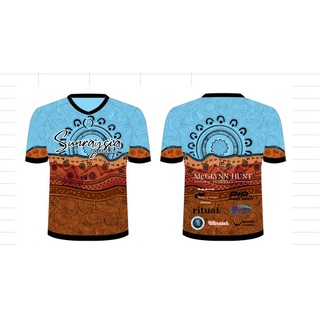 WORKWEAR, SAFETY & CORPORATE CLOTHING SPECIALISTS SUNRAYSIA SUBLIMATED V NECK POLO
