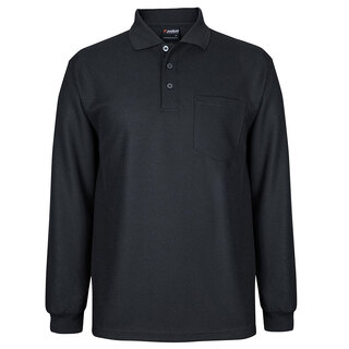 WORKWEAR, SAFETY & CORPORATE CLOTHING SPECIALISTS PODIUM L/S WAFFLE POCKET POLO