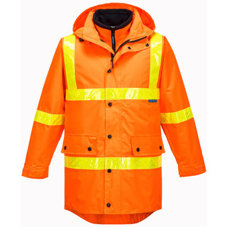 WORKWEAR, SAFETY & CORPORATE CLOTHING SPECIALISTS Squizzy Day/Night 4 in 1 Jacket with Micro Prism Tape (Old HV888-5)