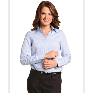 WORKWEAR, SAFETY & CORPORATE CLOTHING SPECIALISTS Women's Pinpoint Oxford L/S Shirt