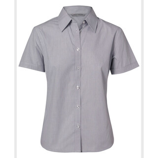 WORKWEAR, SAFETY & CORPORATE CLOTHING SPECIALISTS Women's Fine Stripe S/S Shirt