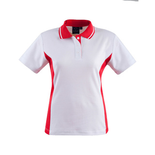 WORKWEAR, SAFETY & CORPORATE CLOTHING SPECIALISTS Ladies' Truedry Contrast S/S Polo