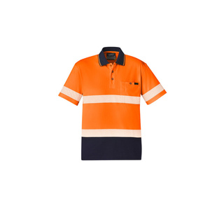 WORKWEAR, SAFETY & CORPORATE CLOTHING SPECIALISTS Unisex Hi Vis Segmented S/S Polo