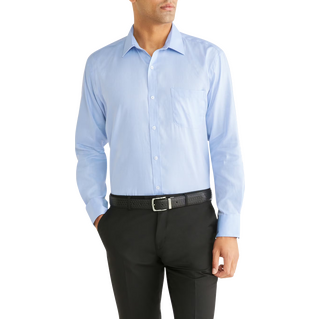 WORKWEAR, SAFETY & CORPORATE CLOTHING SPECIALISTS A103 Men's Long Sleeve Shirt - Dobby Herringbone