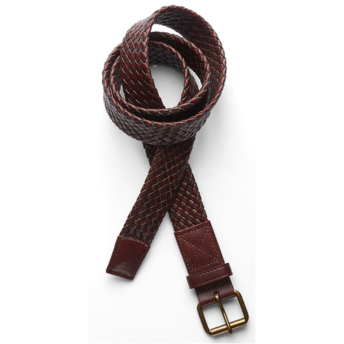WORKWEAR, SAFETY & CORPORATE CLOTHING SPECIALISTS - BRAIDED LEATHER BELT