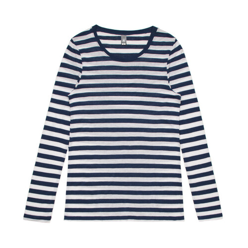 WORKWEAR, SAFETY & CORPORATE CLOTHING SPECIALISTS - FINE STRIPE L/S TEE