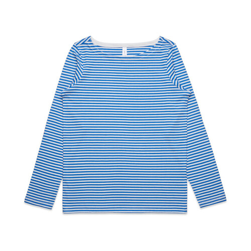 WORKWEAR, SAFETY & CORPORATE CLOTHING SPECIALISTS - WOMENS BOWERY STRIPE L/S