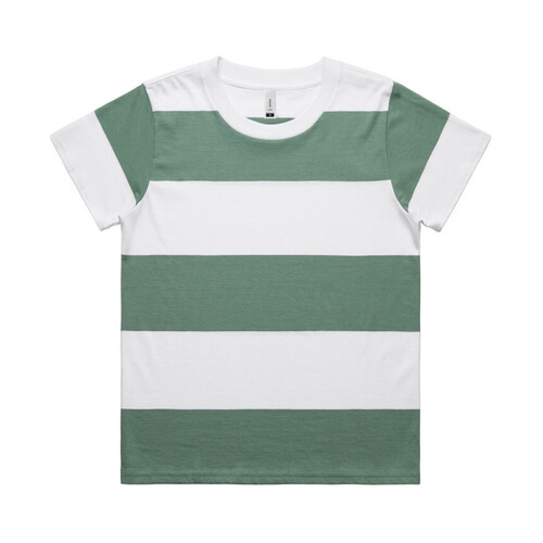 WORKWEAR, SAFETY & CORPORATE CLOTHING SPECIALISTS - WO'S WIDE STRIPE TEE