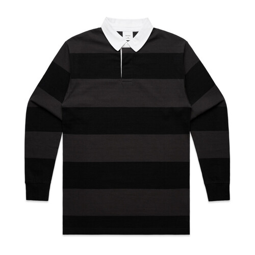 WORKWEAR, SAFETY & CORPORATE CLOTHING SPECIALISTS - MENS RUGBY STRIPE