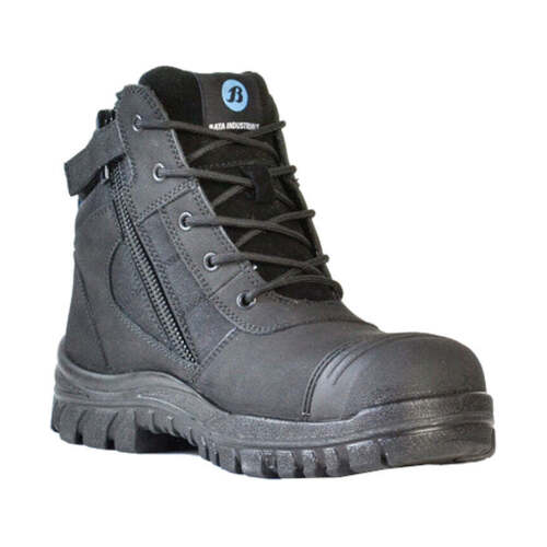 WORKWEAR, SAFETY & CORPORATE CLOTHING SPECIALISTS - Naturals - Zippy - Black Safety Boots