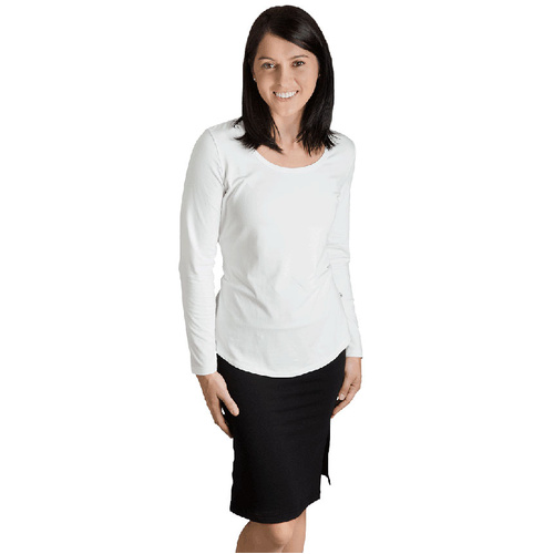 WORKWEAR, SAFETY & CORPORATE CLOTHING SPECIALISTS LOTTIE T-SHIRT - LONG SLEEVE