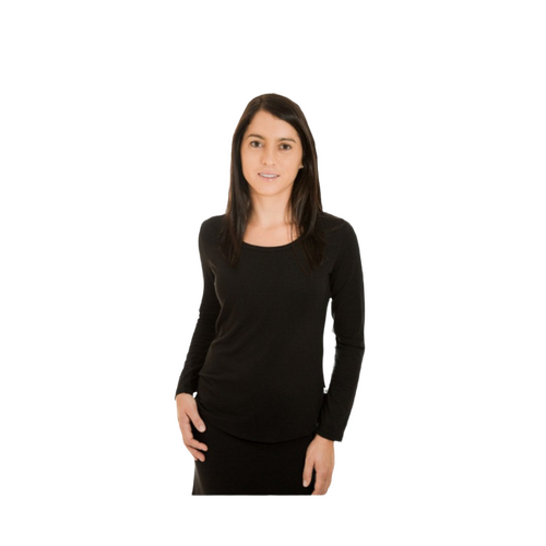 WORKWEAR, SAFETY & CORPORATE CLOTHING SPECIALISTS LOTTIE T-SHIRT - LONG SLEEVE