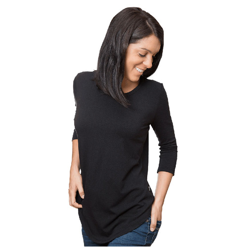 WORKWEAR, SAFETY & CORPORATE CLOTHING SPECIALISTS LUCY YOGA T-SHIRT - 3/4 SLEEVE