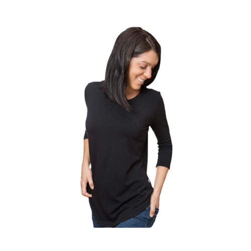 WORKWEAR, SAFETY & CORPORATE CLOTHING SPECIALISTS LUCY YOGA T-SHIRT - 3/4 SLEEVE