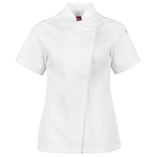 WORKWEAR, SAFETY & CORPORATE CLOTHING SPECIALISTS - Womens Alfresco Short Sleeve Chef Jacket