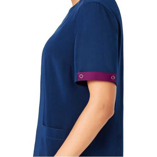 WORKWEAR, SAFETY & CORPORATE CLOTHING SPECIALISTS Avery Scrub Identifier-Grape-One Size