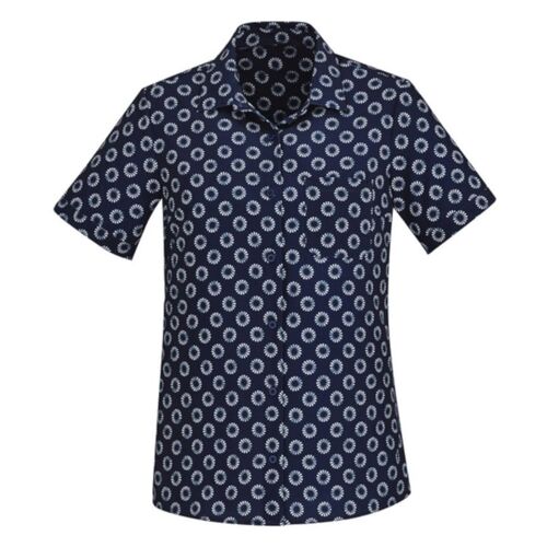 WORKWEAR, SAFETY & CORPORATE CLOTHING SPECIALISTS - Florence Womens Daisy Print S/S Shirt