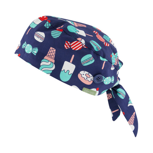 WORKWEAR, SAFETY & CORPORATE CLOTHING SPECIALISTS - Printed Unisex Scrub Cap