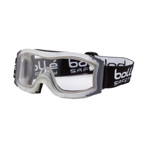 WORKWEAR, SAFETY & CORPORATE CLOTHING SPECIALISTS - VAPOUR DUO AS/AF Clear Lens - Bottom Vented - With Foam & Equalisers - Goggles