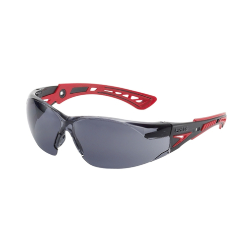 WORKWEAR, SAFETY & CORPORATE CLOTHING SPECIALISTS - RUSH+ PLATINUM AS/AF Smoke Lens - Spectacles