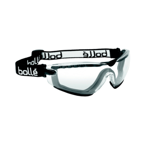 WORKWEAR, SAFETY & CORPORATE CLOTHING SPECIALISTS - COBRA TPR PLATINUM AS/AF Clear Lens - Goggles