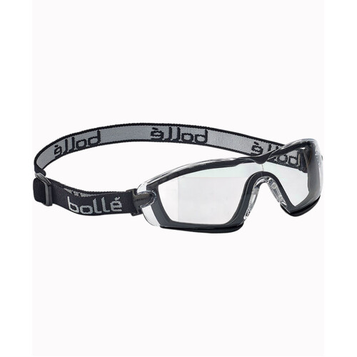 WORKWEAR, SAFETY & CORPORATE CLOTHING SPECIALISTS COBRA TPR PLATINUM AS/AF Clear Lens - Goggles