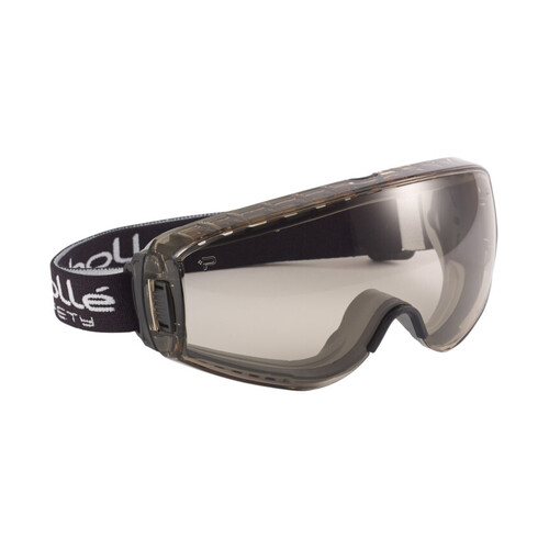 WORKWEAR, SAFETY & CORPORATE CLOTHING SPECIALISTS PILOT 2 PP/TPR Frame PLATINUM AS/AF CSP Lens - Indirect Vented - Goggles