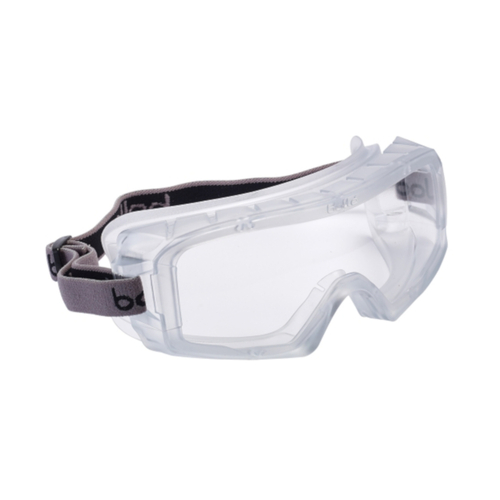 WORKWEAR, SAFETY & CORPORATE CLOTHING SPECIALISTS - COVERALL 3 AS/AF Clear Lens - Indirect Vents Top/Bottom - Goggles