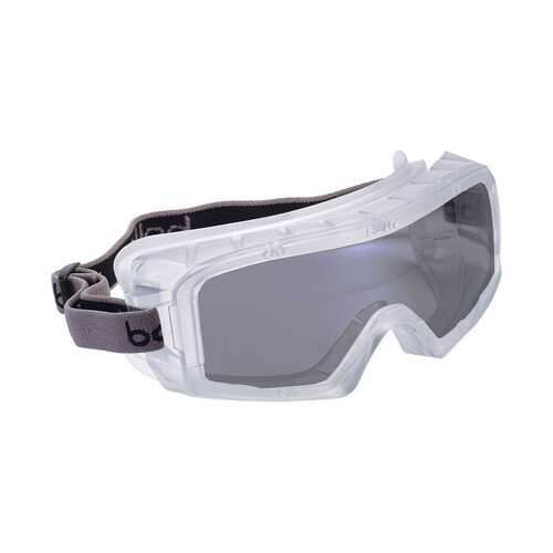 WORKWEAR, SAFETY & CORPORATE CLOTHING SPECIALISTS - DISCONTINUED - COVERALL 3 PLATINUM AS/AF Smoke Lens - Fully Sealed - Goggles