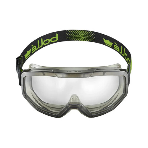 WORKWEAR, SAFETY & CORPORATE CLOTHING SPECIALISTS - GLOBE GOGGLE PC Clear Platinum Lite Top Bottom Sealed