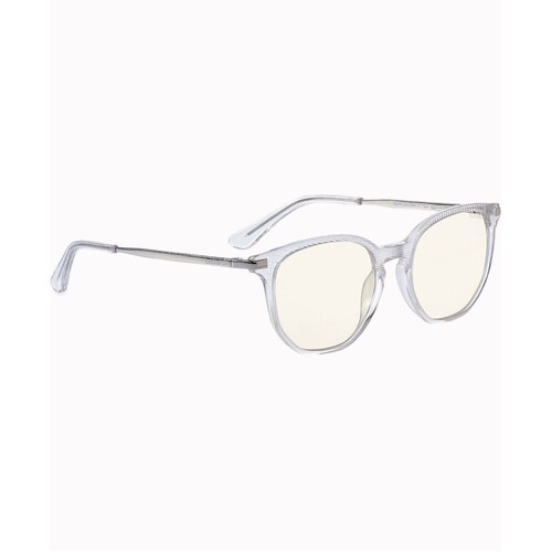 WORKWEAR, SAFETY & CORPORATE CLOTHING SPECIALISTS - BARCELONA - Women ProBlu Clear Lens Crystal Frame W/Gold Metal Temple & Blk Temple Tip