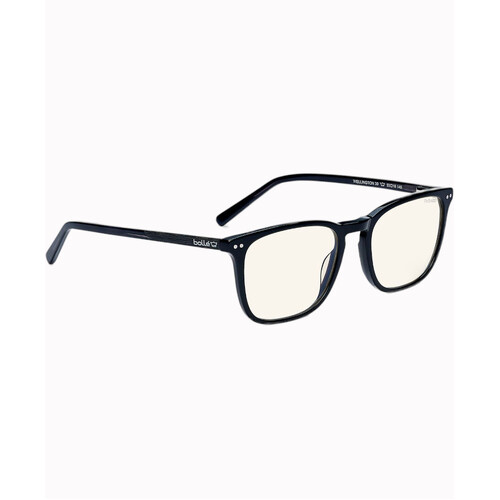 WORKWEAR, SAFETY & CORPORATE CLOTHING SPECIALISTS - WELLINGTON - Unisex ProBlu Clear Lens Black Frame/Temples