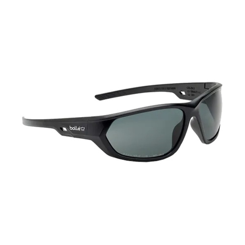 WORKWEAR, SAFETY & CORPORATE CLOTHING SPECIALISTS - KOMET Polarized PC AS Lens Black Frame