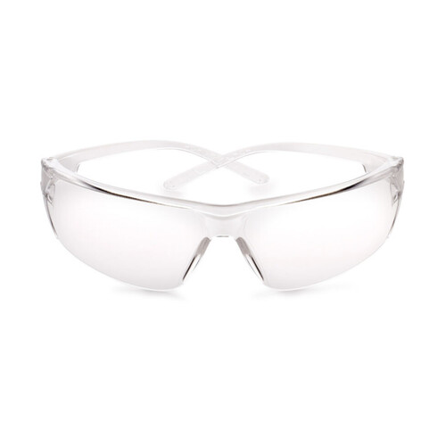 WORKWEAR, SAFETY & CORPORATE CLOTHING SPECIALISTS - S10 Protective Eyewear Clear AF PC Lens Clear Frame