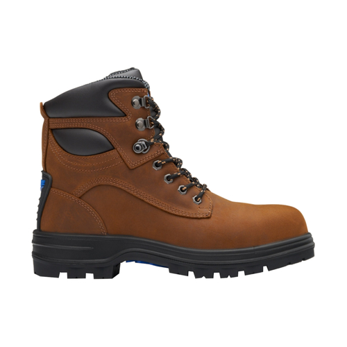 WORKWEAR, SAFETY & CORPORATE CLOTHING SPECIALISTS - 143 - XFOOT TPU RANGE - Crazy Horse water resistant 150mm lace up boot