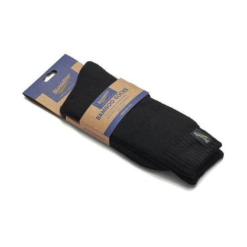 WORKWEAR, SAFETY & CORPORATE CLOTHING SPECIALISTS - SOCKS  - Bamboo (92%) - Black